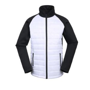 เสื้อแจ็คเก็ตเบสบอลสไตล์วาร์ซิตี้สำหรับผู้ชาย คอตั้ง พร้อมโลโก้ปัก  เสื้อผ้ากีฬาฤดูหนาว โรงงาน OEM ปากีสถาน ขายส่งจำนวนมาก - Product Image 1