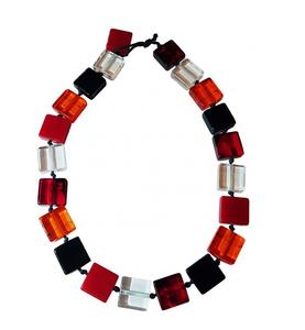 Collier en résine vintage au nouveau design pour femmes, idéal pour les fêtes et autres événements, collier en résine époxy fait main de bonne qualité, produit solide - Product Image 4