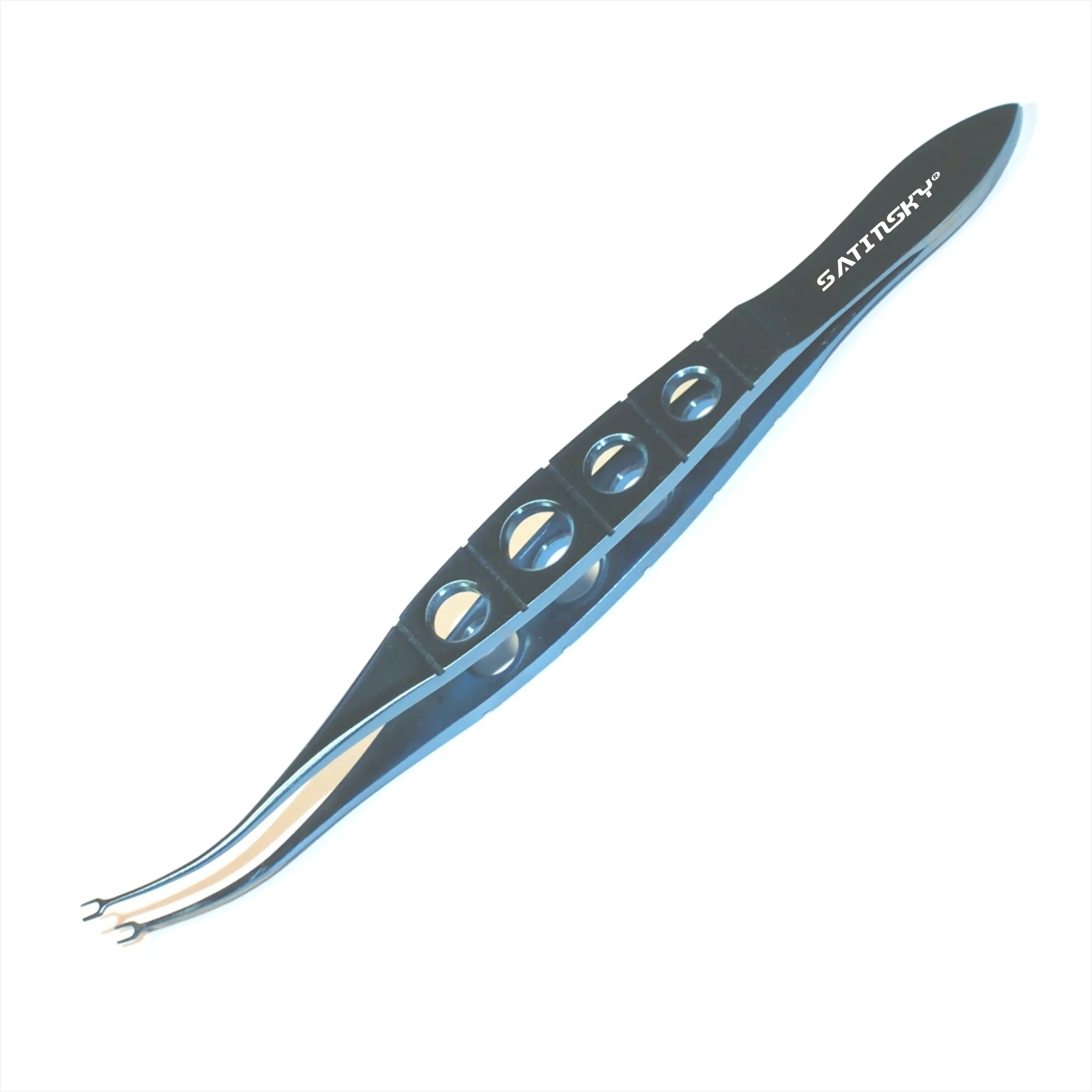 Grosir Pabrik 100% karat gratis Titanium Hersh LASIK perawatan kembali Forceps spatula halus fitur gabungan Dissector