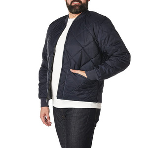 2025 personnalisable haute rue laine Bomber vestes pour hommes femmes Durable hiver col montant à capuche coupe-vent vêtements d'extérieur - Product Image 3