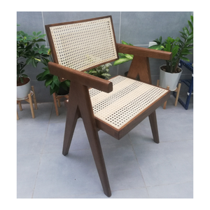Chaise de salle à manger en rotin-chaises en rotin en bois massif Vintage de luxe du Vietnam-nouveau Design meubles en rotin pour produits de maison - Product Image 2