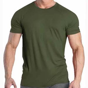 Camisetas de cuello redondo de manga corta de algodón pesado para hombre, ropa de verano transpirable, estilo de calle alta, gimnasio, Fitness, camiseta para hombre de 220g - Product Image 6