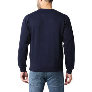 Sweat Homme Couleur Unie Brodée Meilleure Qualité Prix Bas Style Streetwear Hiver - Product Image 2