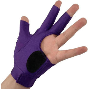 Guantes de Snooker Premium, Guantes Profesionales de Tela Elástica Transpirable para Taco de Billar, para un Trazo Suave, para Hombre y Mujer, Fabricante Mayorista - Product Image 1