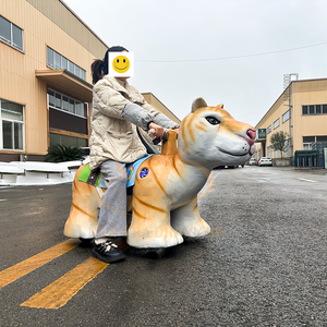 Đồng Tiền điện hoạt động động vật đi xe cho trẻ em công viên giải trí kim loại đi xe trong nhà cho các trường học daycares sân bay và trung tâm mua sắm - Product Image 2