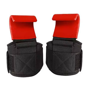 Promotional Neoprene Fitness Training Gym <b>Grips</b> Heavy Duty <b>Weight</b> <b>Lifting</b> Hooks Wrist Support Non-Slip Comprehensive Protection - Product Image 1