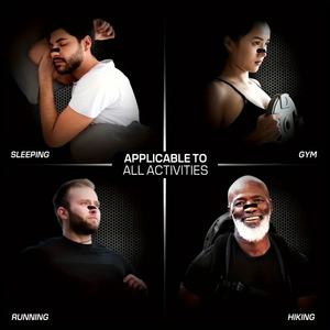 2025年カスタマイズ高効果いびき防止鼻腔拡張テープ クリアブラック 通気性ノーズパッチ 呼吸改善ノーズストリップ - Product Image 6