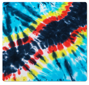 Tie Dye camiseta en blanco Tie And Dye camisa de talla grande Tie Dye camiseta para hombres - Product Image 4