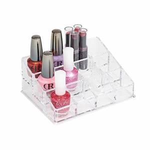 ACM Acrylic <b>Nail</b> <b>Polish</b> Organizer Stand Modern Freestanding Display Rack For Home Desk Storage Makeup Organization - Product Image 5