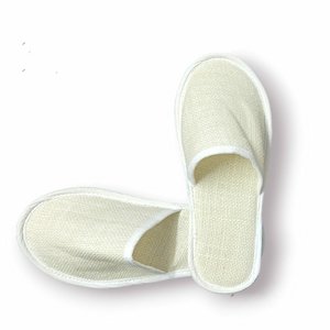 Best Selling Products Custom Luxury 5 Star Jute Natural Biodegradable Hotel Eco Friendly Custom <b>Slippers</b> - Product Image 4