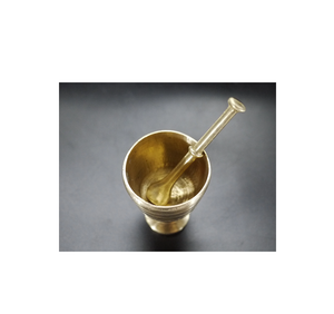 Ustensiles de cuisine de qualité supérieure Mortier et pilon en laiton Articles de mélange et de meulage Grossiste indien Fournisseurs meilleure qualité - Product Image 4