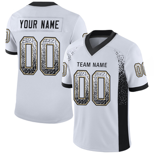 Camiseta de fútbol americano, uniformes de secado rápido de malla transpirable, estampados bordados, camisetas de fútbol americano impresas cómodas - Product Image 5