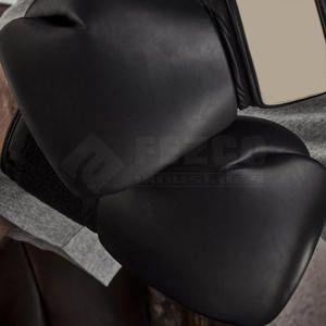Gants de boxe en cuir les plus vendus avec coutures renforcées en mousse absorbant les chocs coupe réglable - Product Image 2