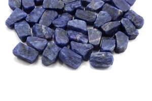 10 pièces Sodalite bleu naturel 18-20MM cristal à faible teneur en sodium pierres précieuses brutes en vrac pour le port de bijoux - Product Image 5