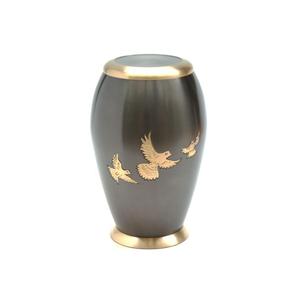 โกศใส่เถ้ากระดูกรูปนกบินได้สีทองขี้เถ้าตกแต่งสำหรับผู้ใหญ่และเถ้าที่ระลึกสำหรับใส่เถ้ากระดูกทำจากโลหะ - Product Image 4