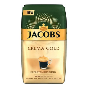 CREMA Gold Expertenrostung Jacobs Granos de café 1 Kilo Premium Tostado Mezcla aromática Suave Crema Espresso Sabor Café en grano entero - Product Image 3