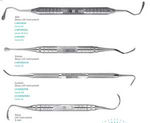 ชุดเครื่องมือผ่าตัดรากฟันเทียมเครื่องมือผ่าตัดแบบแมนนวลเครื่องมือทันตกรรมสำหรับยกไซนัส - Product Image 5