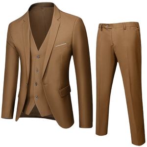 Europa y América elegante moda Color sólido ropa de oficina Formal Casual traje de negocios para hombres 2026 - Product Image 2
