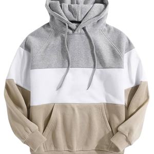 Sweats à capuche pour hommes surdimensionnés, design personnalisé, hiver, 100% coton, polaire, uni, à capuche, coupe-vent, écologiques, sweats à capuche pour hommes - Product Image 1