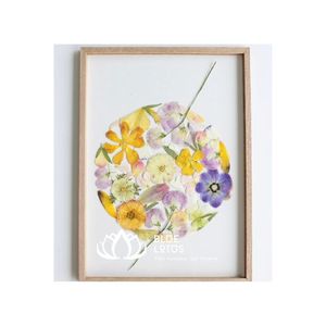 Producto flores secas Marco de arte de la pared decoración del hogar hecho para regalo mejor producto de decoración mejor precio y venta caliente - Product Image 1
