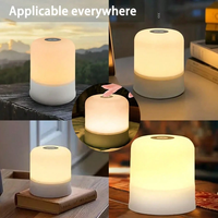 Veilleuse LED rechargeable pour enfants Mini télécommande tactile Plug-in pour bébé alimentation chambre d'enfant