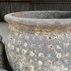 <b>Large</b> Outdoor Ceramic <b>Pot</b> Handmade And Glazed For Rustic Gardens Villas Balconies And Stylish Home Landscaping Decor - Product Image 4