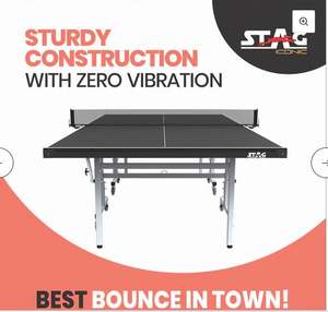 Table de tennis de table professionnelle pleine grandeur, étanche, pour l'extérieur, idéale pour les écoles et les clubs - Product Image 2