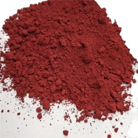 Oxyde de fer pigment rouge ciment carrelage asphalte plastique caoutchouc inorganique pigment rouge