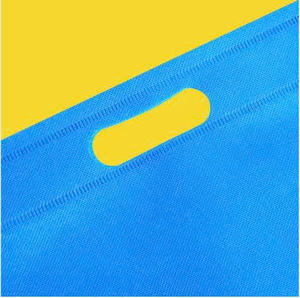 Sac fourre-tout à provisions en tissu découpé non tissé écologique personnalisé Sacs fourre-tout à provisions en tissu non tissé PP recyclé pour cadeaux - Product Image 3