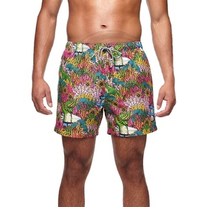 Factory Wholesale OEM Custom Pattern Printed Solid <b>Mens</b> Swim <b>Trunks</b> Quick Dry Breathable Beach Shorts with Pockets 1 Piece - Product Image 1