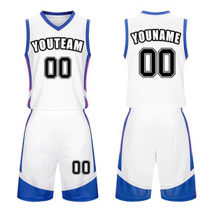 Maillot et short de basket-ball pour hommes, tissu respirant à séchage rapide, vêtements de sport de qualité supérieure, vente en gros - Product Image 1