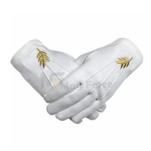 Gants de haute qualité en coton 100% blanc, respirants, durables, compatibles avec les écrans tactiles, pour toutes les saisons, avec logo personnalisé, meilleur prix - Product Image 1