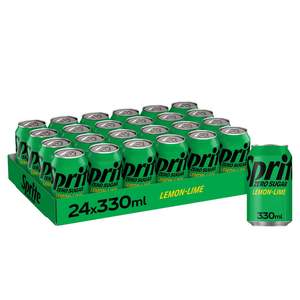 Sprite Zero 24x330ml Soda Drink, Venta caliente, Precio de fábrica, Mejor calidad, Sin azúcar, Bebida carbonatada, Compra a granel - Product Image 1