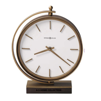 Fantastique avion forme conception à la main qualité spéciale brillant poli table en aluminium métal créatif horloge de Table