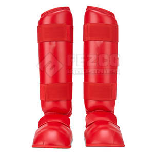 Servicio OEM Espinilleras Nuevo diseño Accesorios de seguridad de cuero para entrenamiento de MMA Precio bajo - Product Image 1