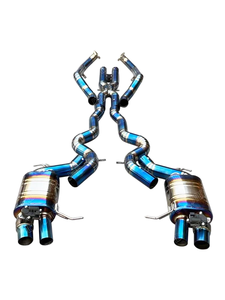 Sistema de Escape Completo Vortex Titanium para BMW M6 F06 F12 F13 S63B44 4.4T con Sonido Activo Valvetronic - Product Image 6