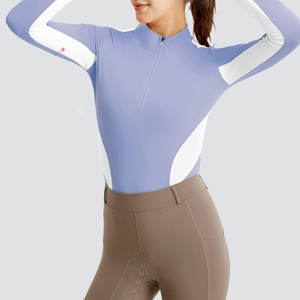 เสื้อเบสเลเยอร์คุณภาพสูง แขนยาว สำหรับฤดูหนาว ชุดกีฬา วิ่ง ทรงเข้ารูป สไตล์ลำลอง เหมาะสำหรับขี่ม้า สำหรับผู้หญิง - Product Image 3