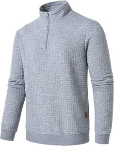 Hot Selling Customized Logo Printing 100% Cotton Solid Fabric <b>Men</b> Sweatshirt Casual Style Comfortable Loose Fit Most Demanded - Product Image 2