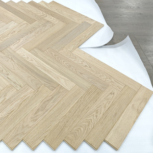 Gỗ sồi Châu Âu xương cá Thiết kế sàn gỗ veneer Độ dày 3.0mm Veneer lớp AB - Product Image 6