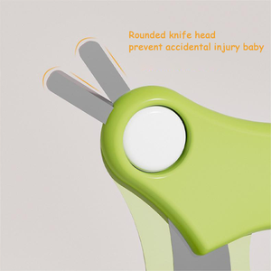 Chất Lượng Tốt Nhất Bé Cắt Móng Tay Tập Tin Chăm Sóc Thiết Lập Làm Móng Tay <span class=keywords><strong>Kit</strong></span> Con Nail Clipper Nail Trimmer <span class=keywords><strong>Kit</strong></span> Cho Bé An Toàn Xách Tay OEM - Product Image 5