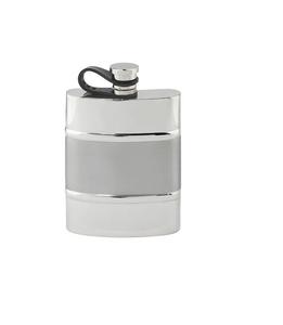 8oz Stainless Steel <b>Portable</b> Hip Flask Handmade With Custom Print Metal Hip Flask - Product Image 6