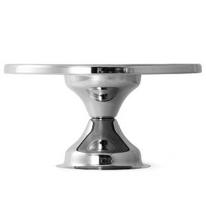 Présentoir à gâteaux de luxe écologique en acier inoxydable pour l'artisanat vierge support à desserts durable pour les mariages événements spéciaux OEM en vrac - Product Image 2