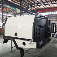 Couvercle de tonneau de camion en aluminium auvent de palette étanche pour le camping en plein air pour les aventures en plein air