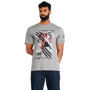 T-shirt pour homme en coton biologique avec lettres graphiques T-shirts d'été unisexe 250G à motifs lourds et surdimensionnés - Product Image 1