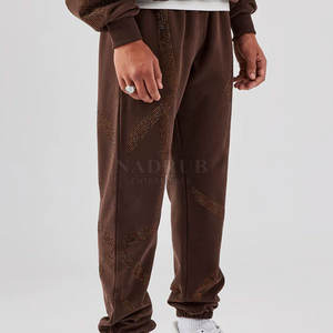 Confortable meilleur polaire hommes strass pantalon Design Simple Style à la mode meilleure vente hommes strass pantalon - Product Image 1