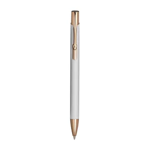 Penna Promozionale Personalizzata in Alluminio Oro Rosa, Gadget Personalizzati - Product Image 2