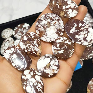 Cabochon de jaspe de cheval sauvage meilleur motif cheval sauvage pierre précieuse en vrac pour bijoux - Product Image 4