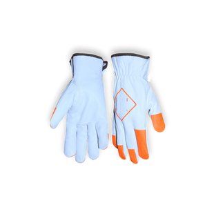 Guantes de soldadura de conductor de cuero de vaca para una conducción segura Guantes de cuero de uso cómodo Guantes de trabajo de cuero para soldar - Product Image 3