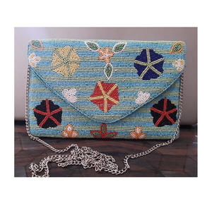 Wedding Ladies Beaded Clutch <b>Bag</b> Luxury Envelope Beaded Clutch <b>Bag</b> for Women Beaded <b>Evening</b> Clutch <b>Bags</b> Guru Kirpa Export House - Product Image 5