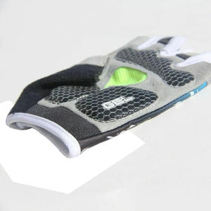 Gants de cyclisme unisexes en cuir de vache, équipement de sport demi-doigt d'excellente qualité pour la conduite sportive, la pêche et la main personnalisable. - Product Image 6